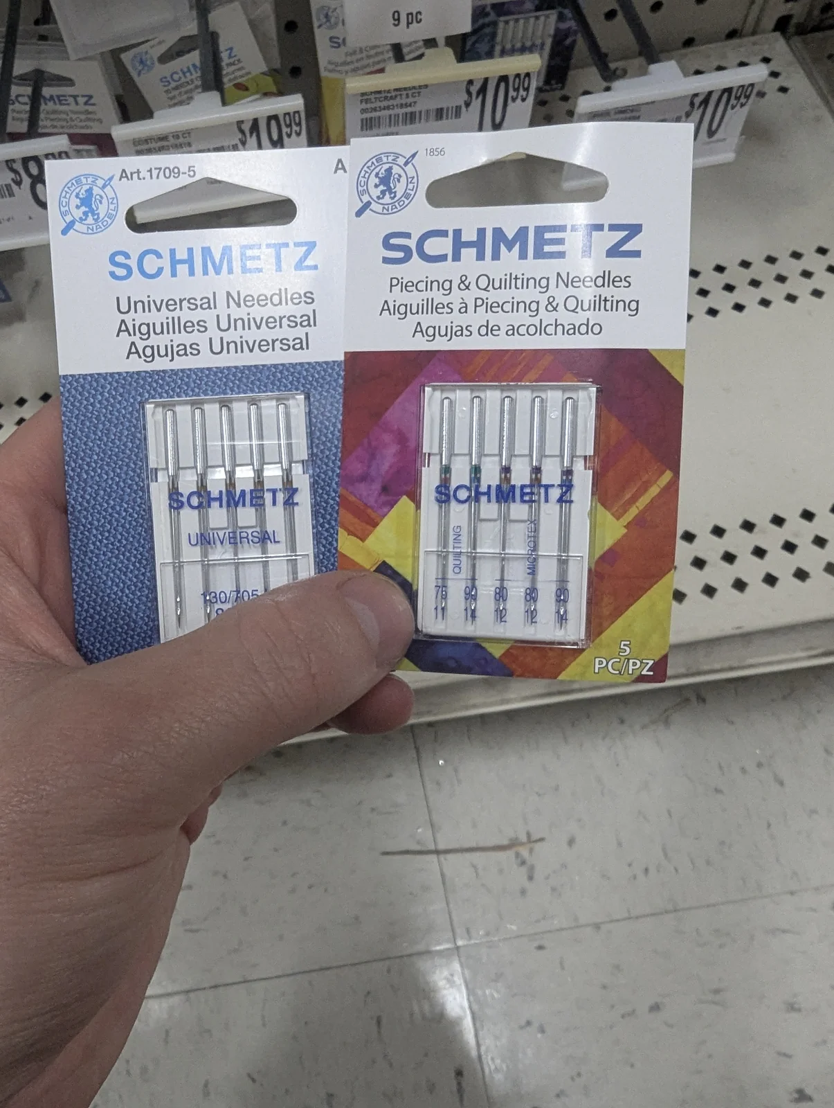 needles