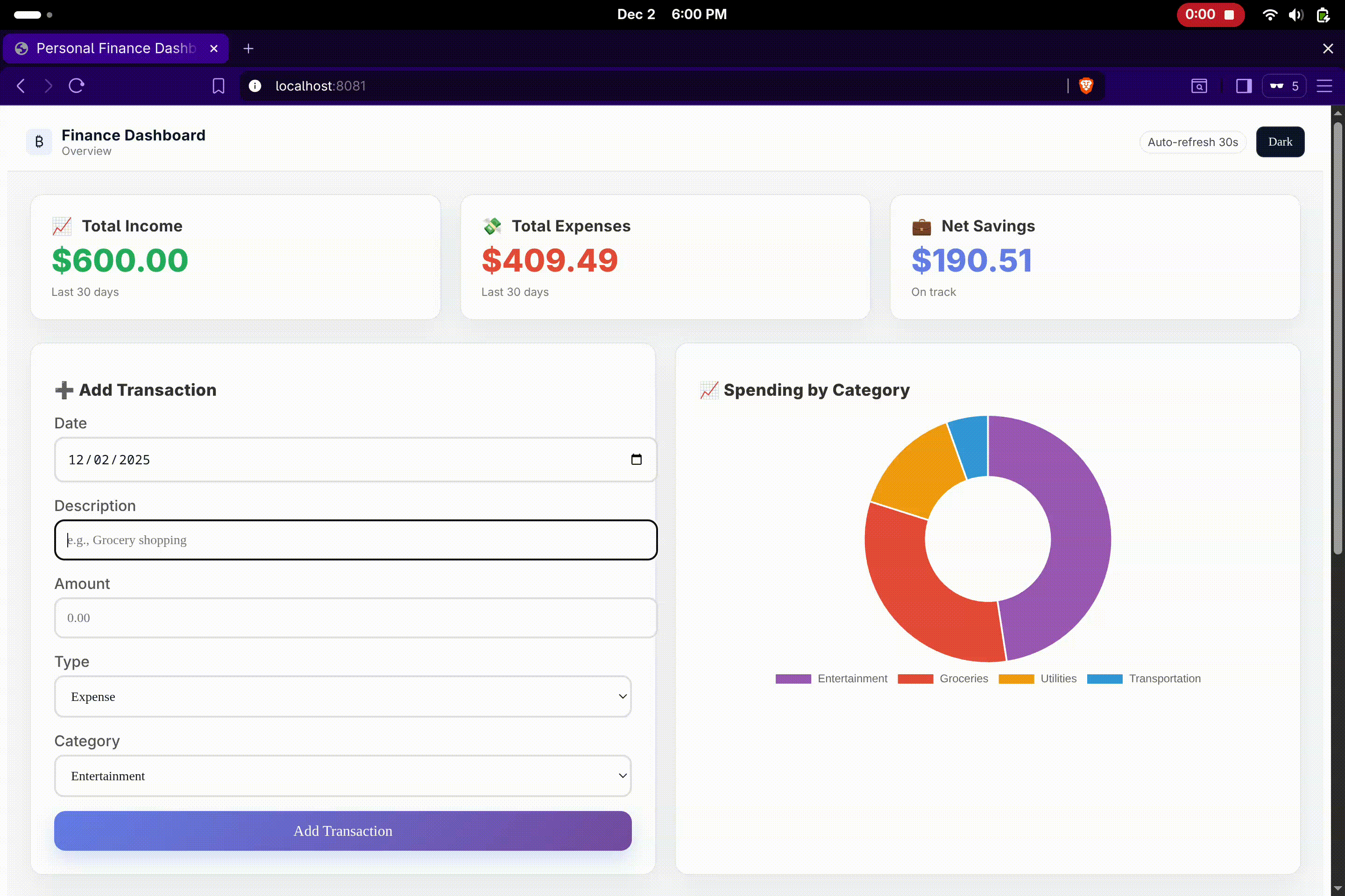 finance-dashboard
